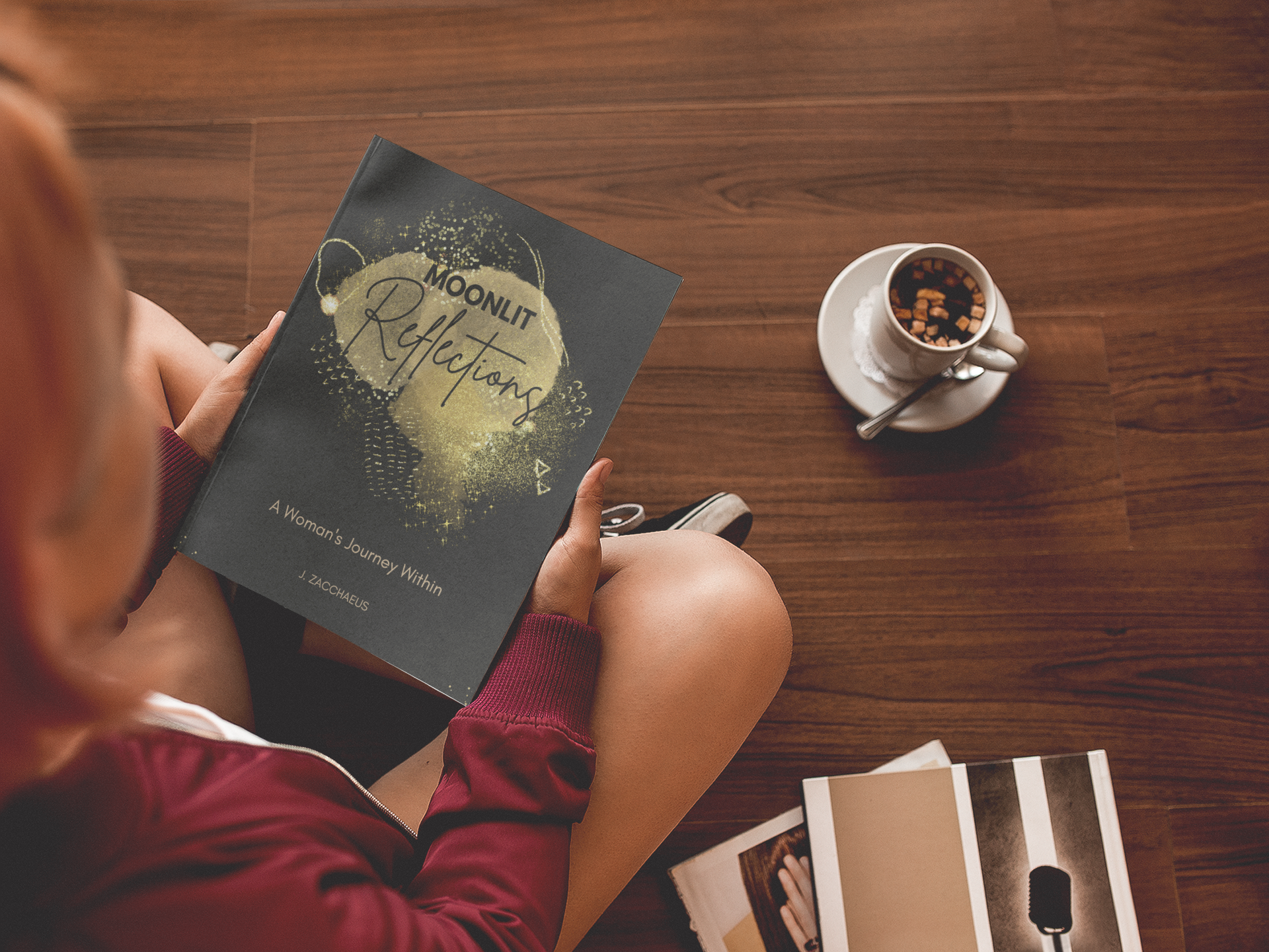 Moonlit Reflections: A Woman's Journey Within